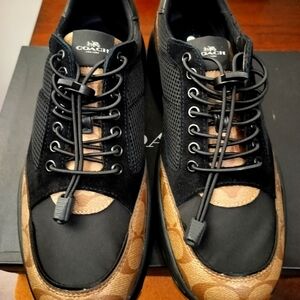 Men's Coach C152 SIG TECH RUNNER SNEAKERS sz 11.5